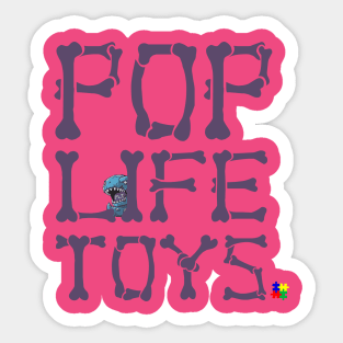 PoP Life Toys dino bones Sticker